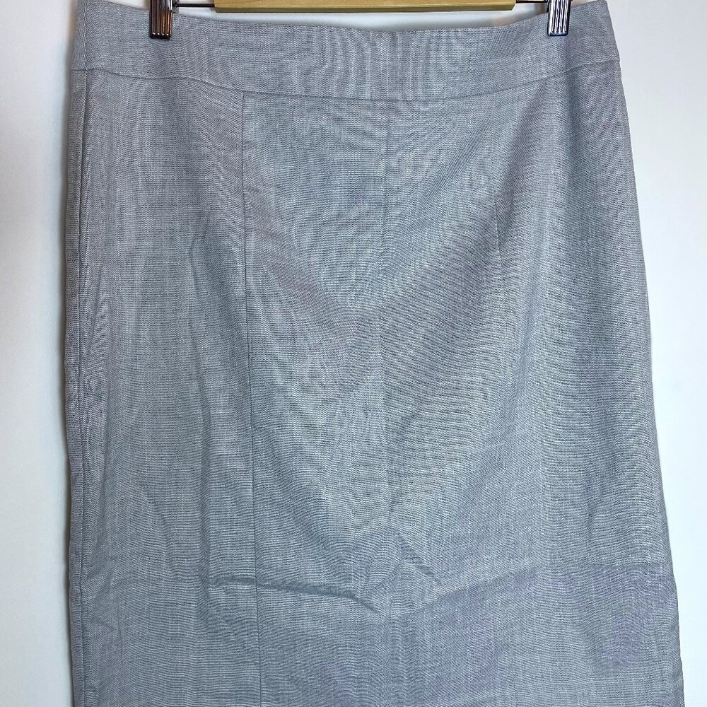 Ann Taylor Factory Pencil Skirt Size 14 NWT Gray